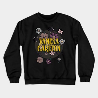 Aesthetic Carlton Proud Name Flowers Retro Styles Crewneck Sweatshirt